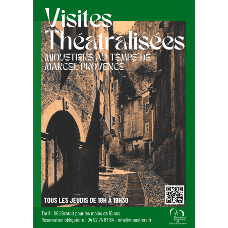 Visite guidée "Moustiers au temps de Marcel  Provence"