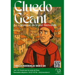 Visite guidée Cluedo géant : "La Chronique du trésor Esvanouis"