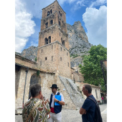 Visite guidée "Moustiers au temps de Marcel  Provence"