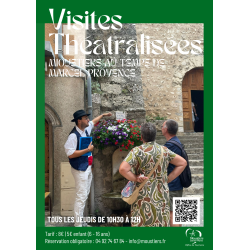 Visite guidée "Moustiers au temps de Marcel  Provence"