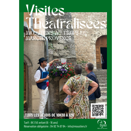 Visite guidée "Moustiers au temps de Marcel  Provence"