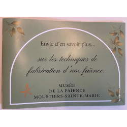 Livret découverte techniques de la faïence